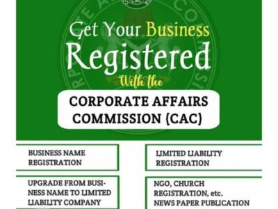 CAC Registration Of All Types