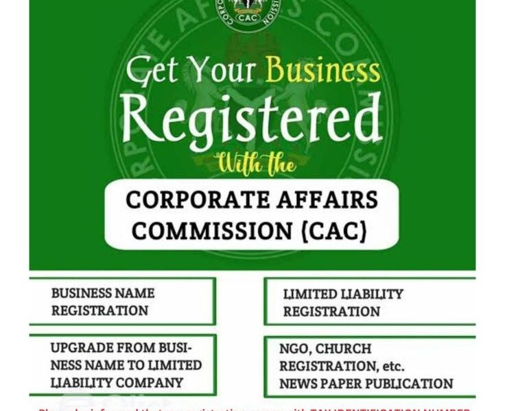 CAC Registration Of All Types
